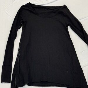 Lululemon Black Long Sleeve Tunic Top – Size 8